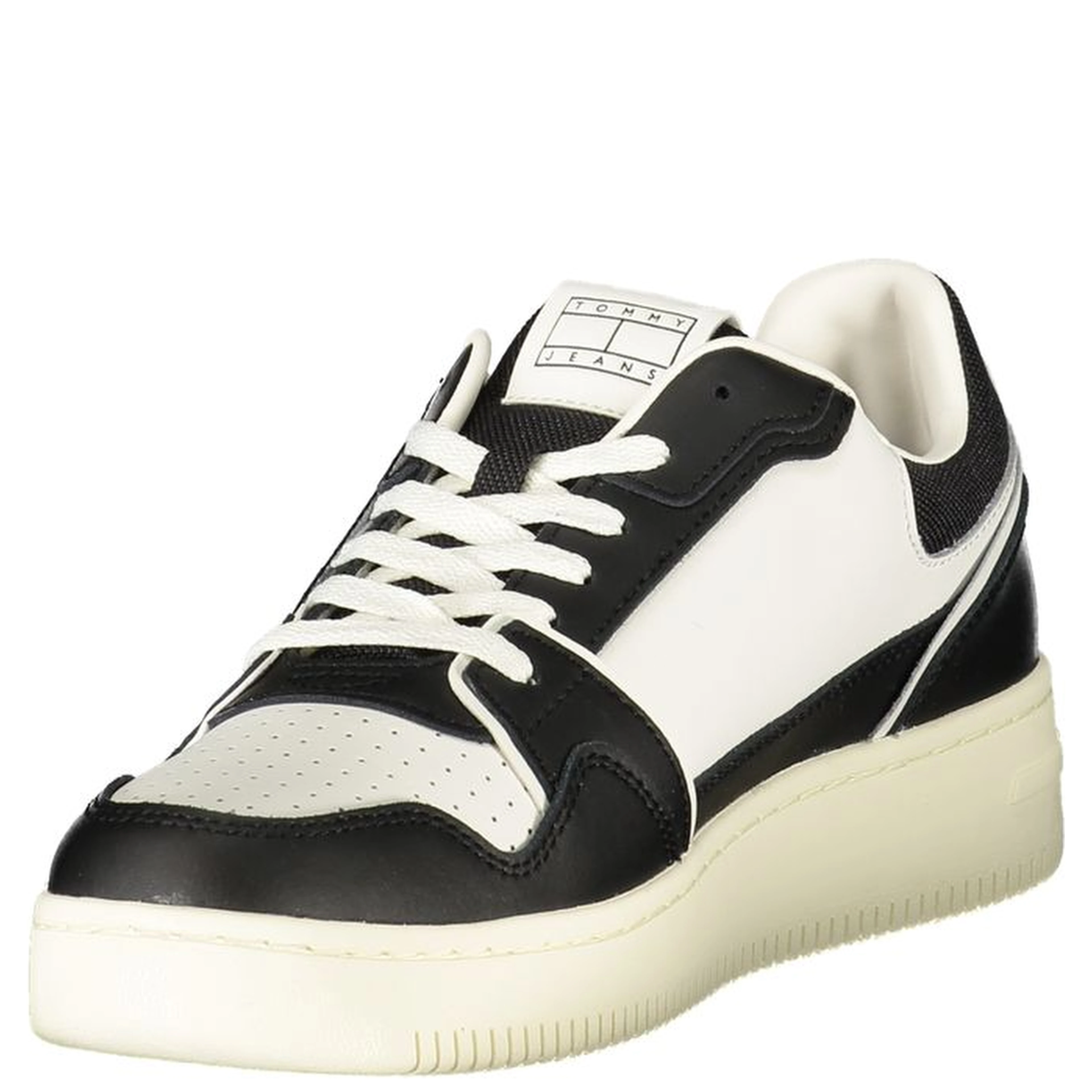 Black Leather Men Sneaker