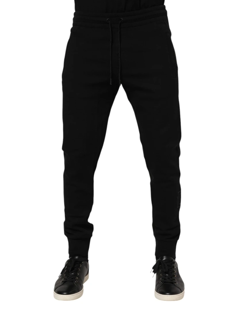 Black Cotton Jogger Jogging Men Trouser Pants