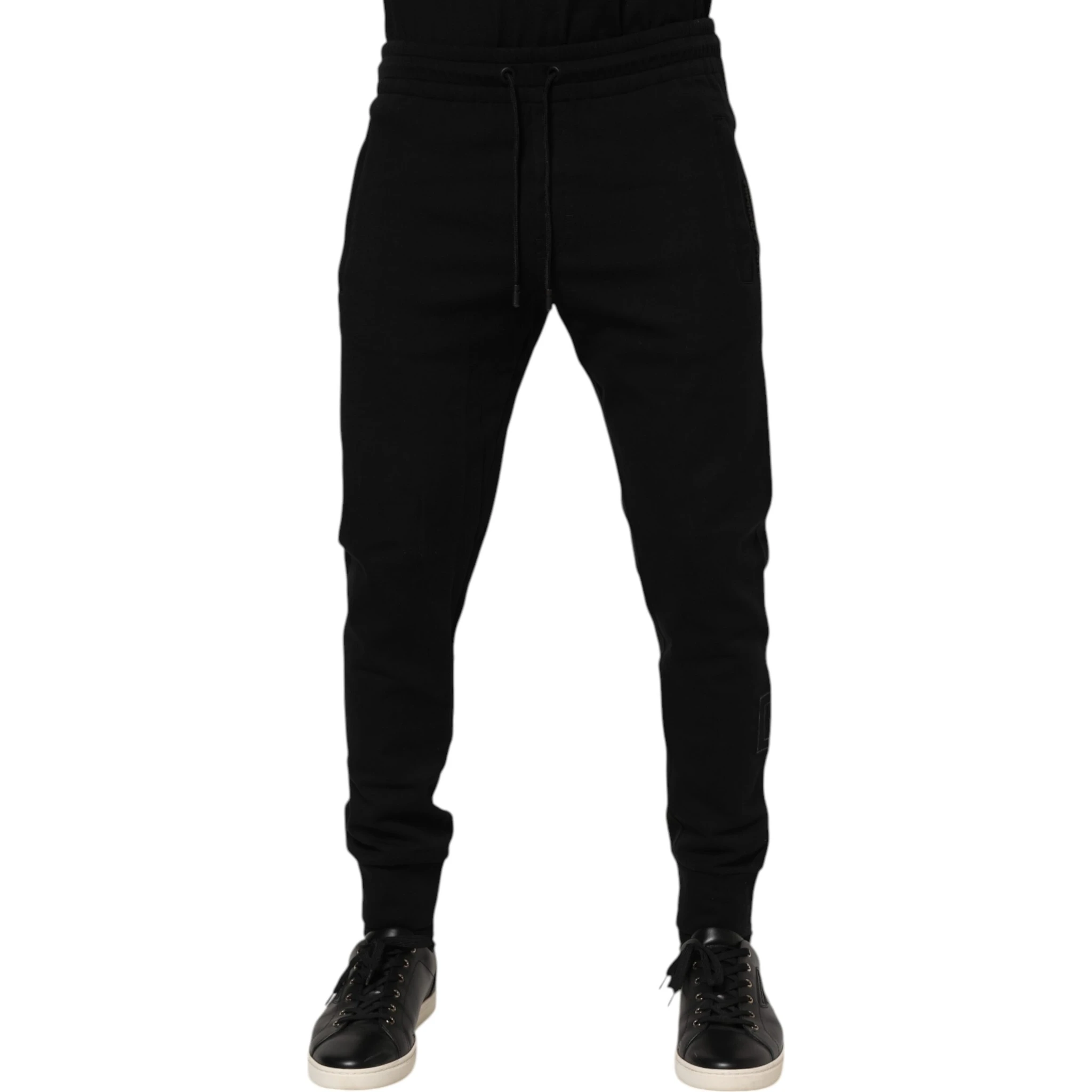 Black Cotton Jogger Jogging Men Trouser Pants