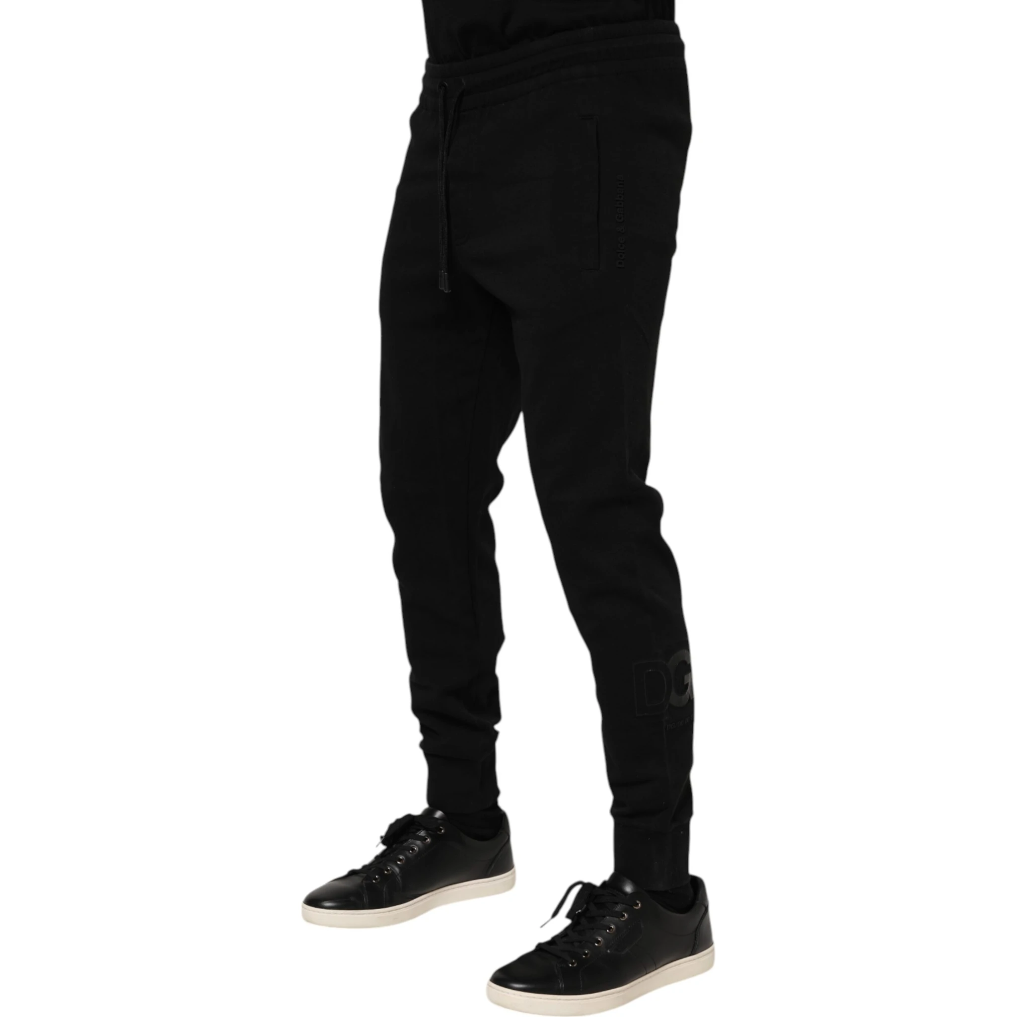 Black Cotton Jogger Jogging Men Trouser Pants