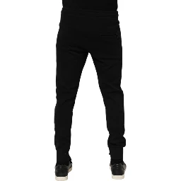 Black Cotton Jogger Jogging Men Trouser Pants