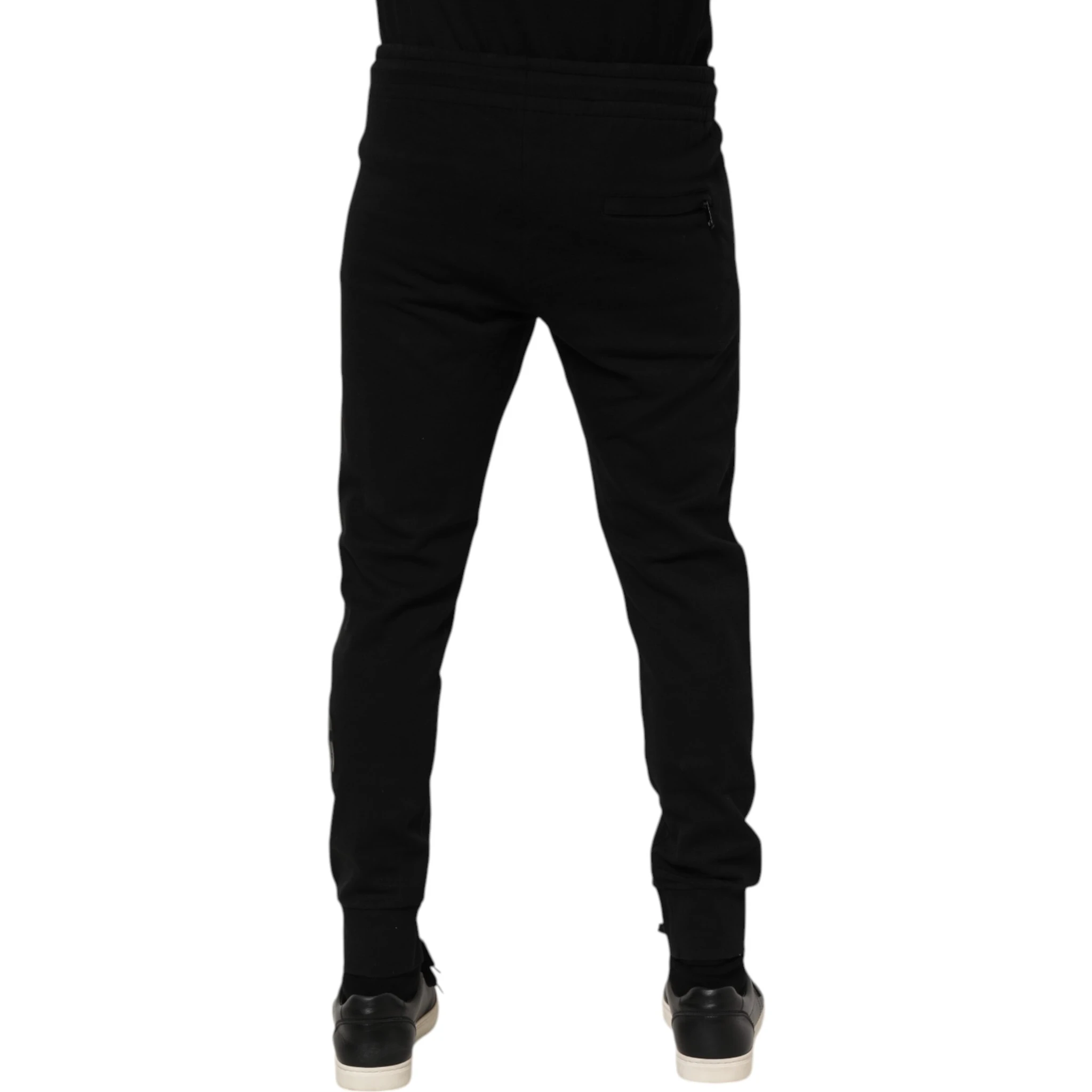 Black Cotton Jogger Jogging Men Trouser Pants