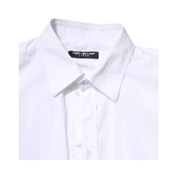 White Cotton STAFF Long Sleeves Forma Shirt