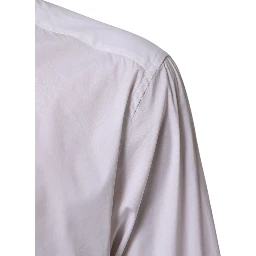 White Cotton GOLD Long Sleeves Formal Shirt