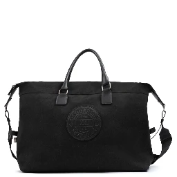 Black Fabric Weekend Travel Bag