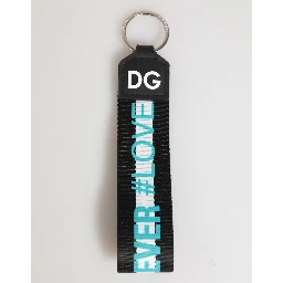 Multicolor Logo Polyester Brass Holder Keychain Keyring