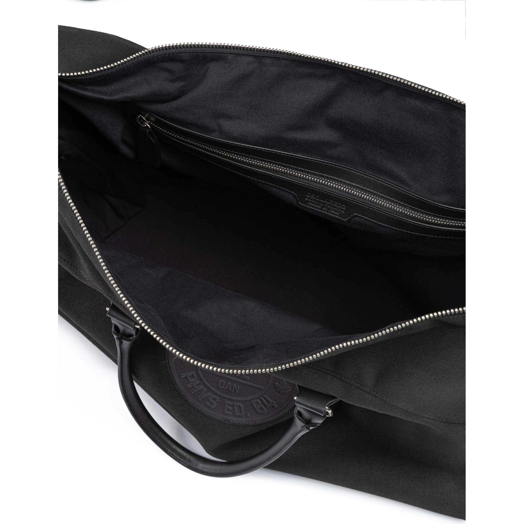 Black Fabric Weekend Travel Bag