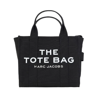 Black Cotton Handbag