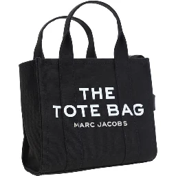 Black Cotton Handbag