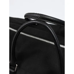 Black Fabric Weekend Travel Bag