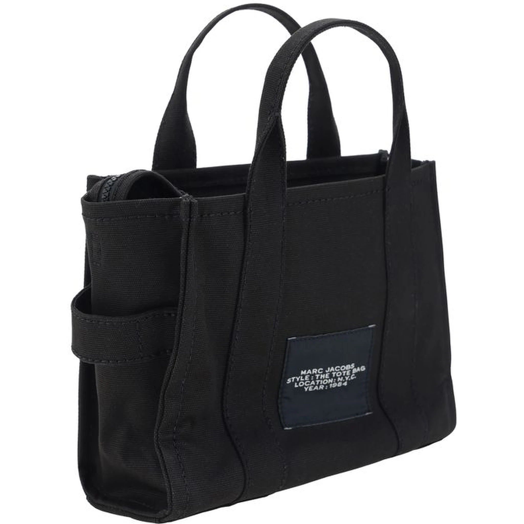 Black Cotton Handbag