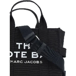 Black Cotton Handbag