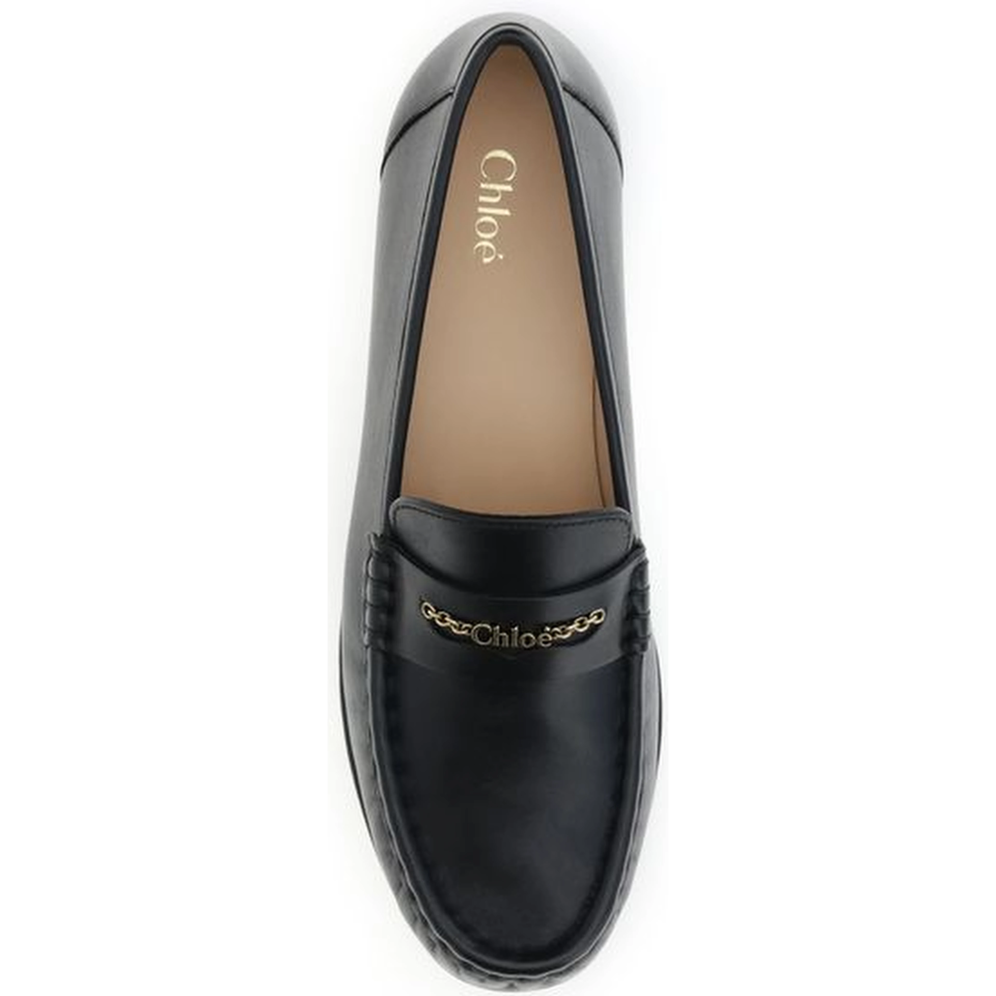 Black Calf Leather Bos Taurus Slip-On Loafers
