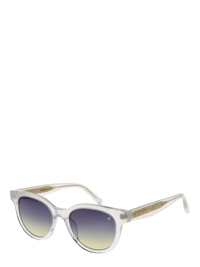Gray Acetate Sunglasses