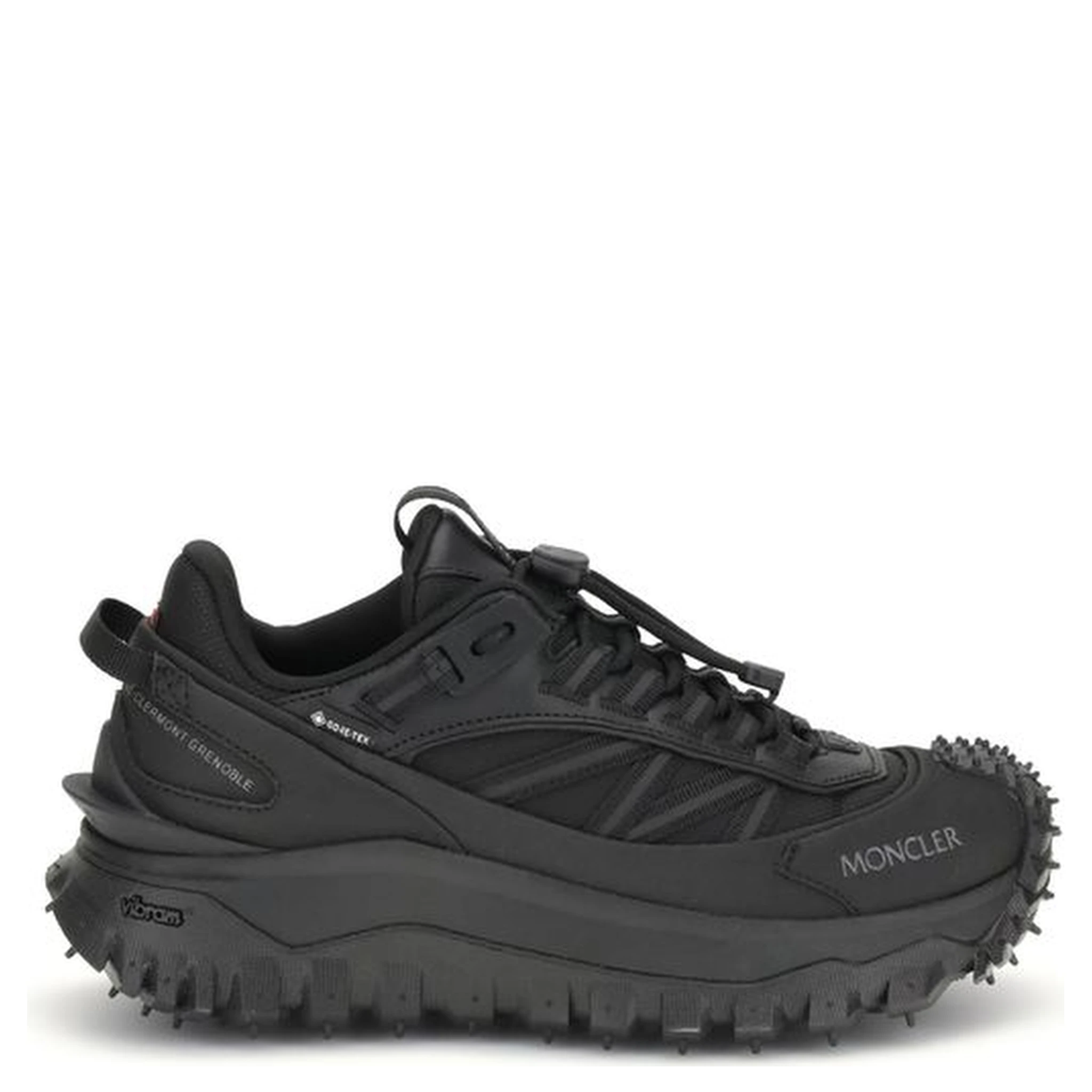 Black Calf Leather Bos Taurus Athletic Sneakers