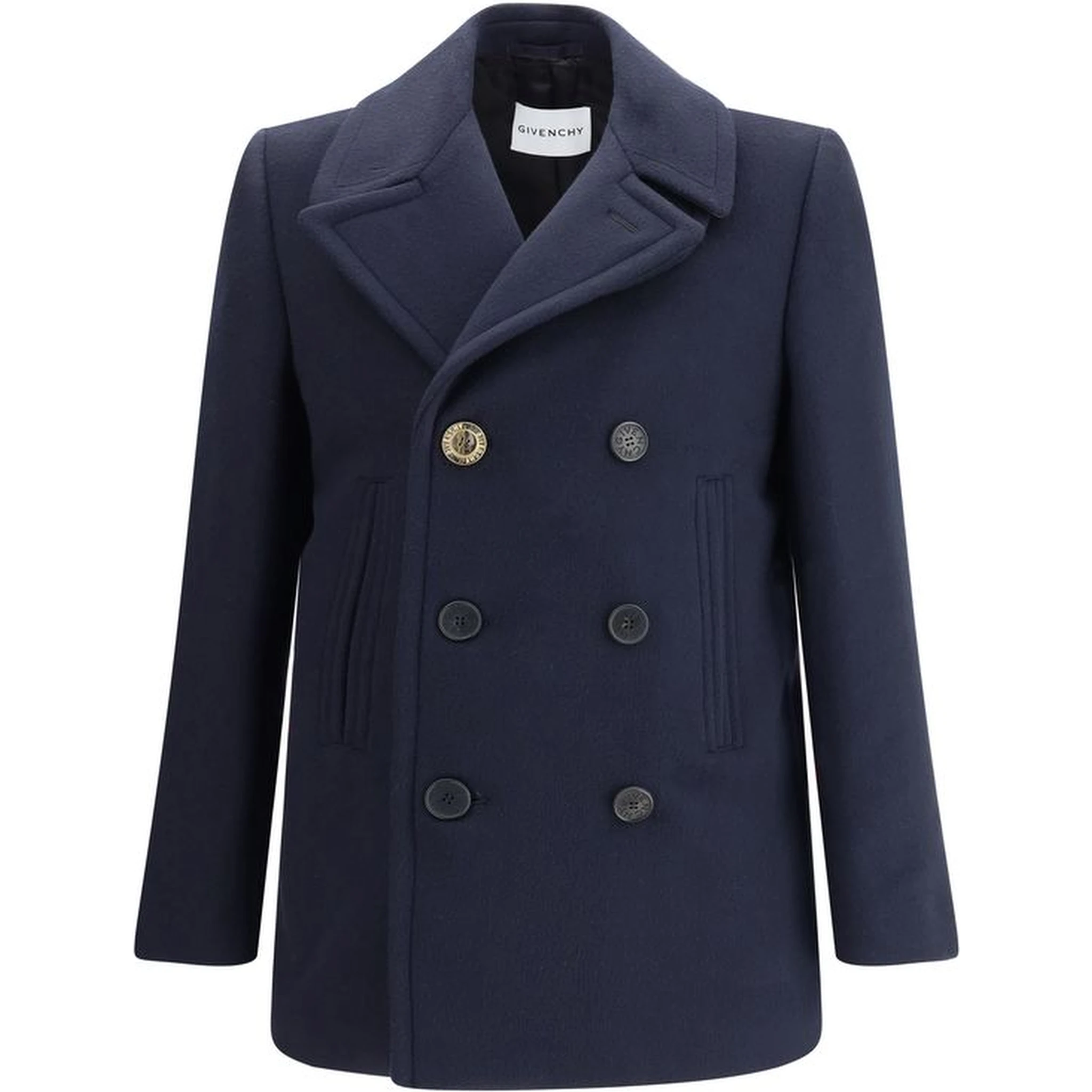 Blue Wool Coat