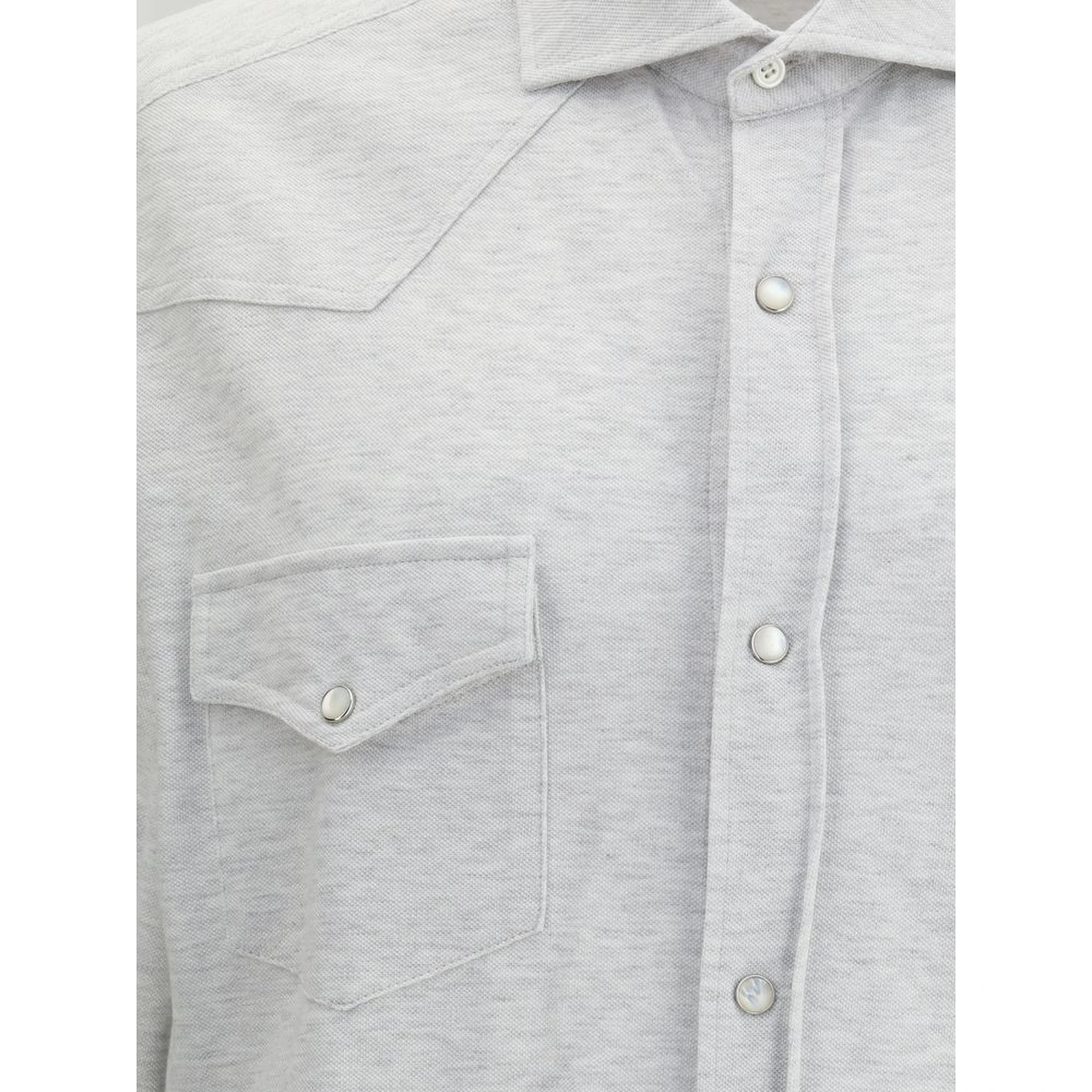 Gray Cotton Shirt