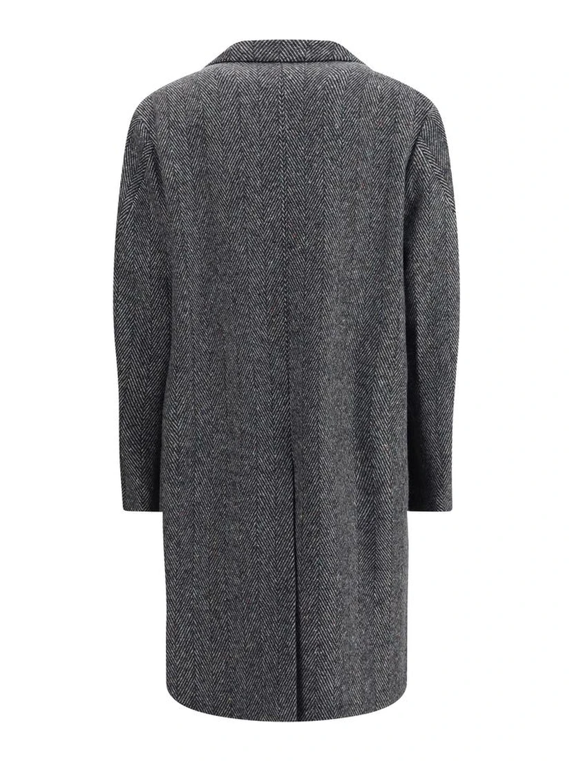 Gray Wool Coat
