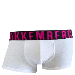 White Cotton Men Boxer