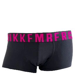 Black Cotton Men's Boxer