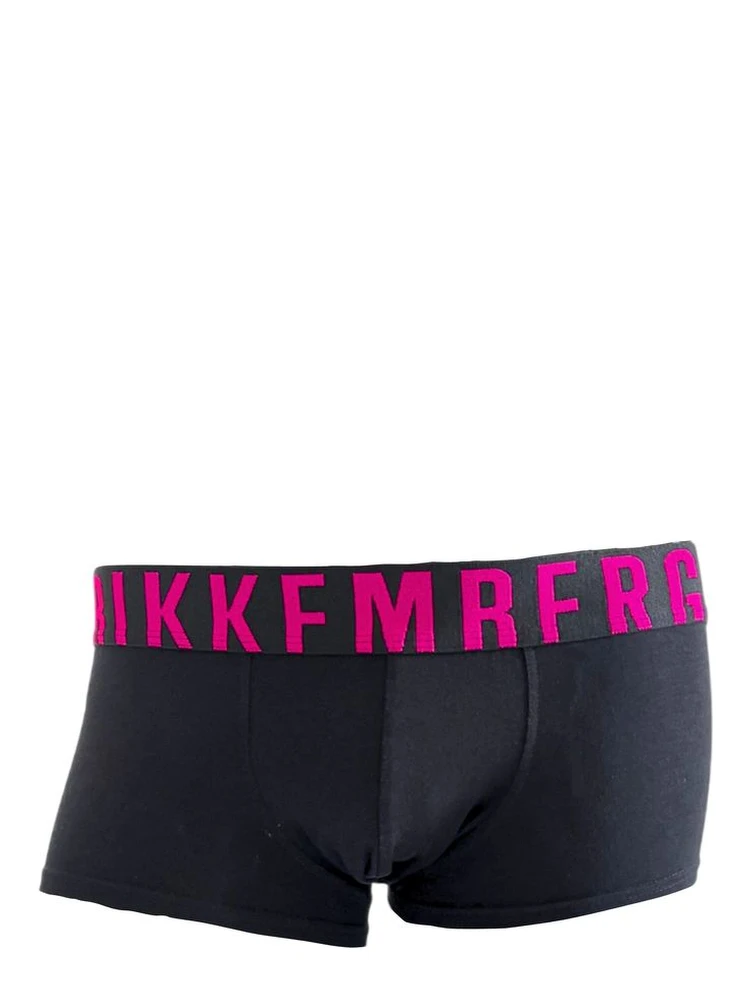 Black Cotton Men's Boxer