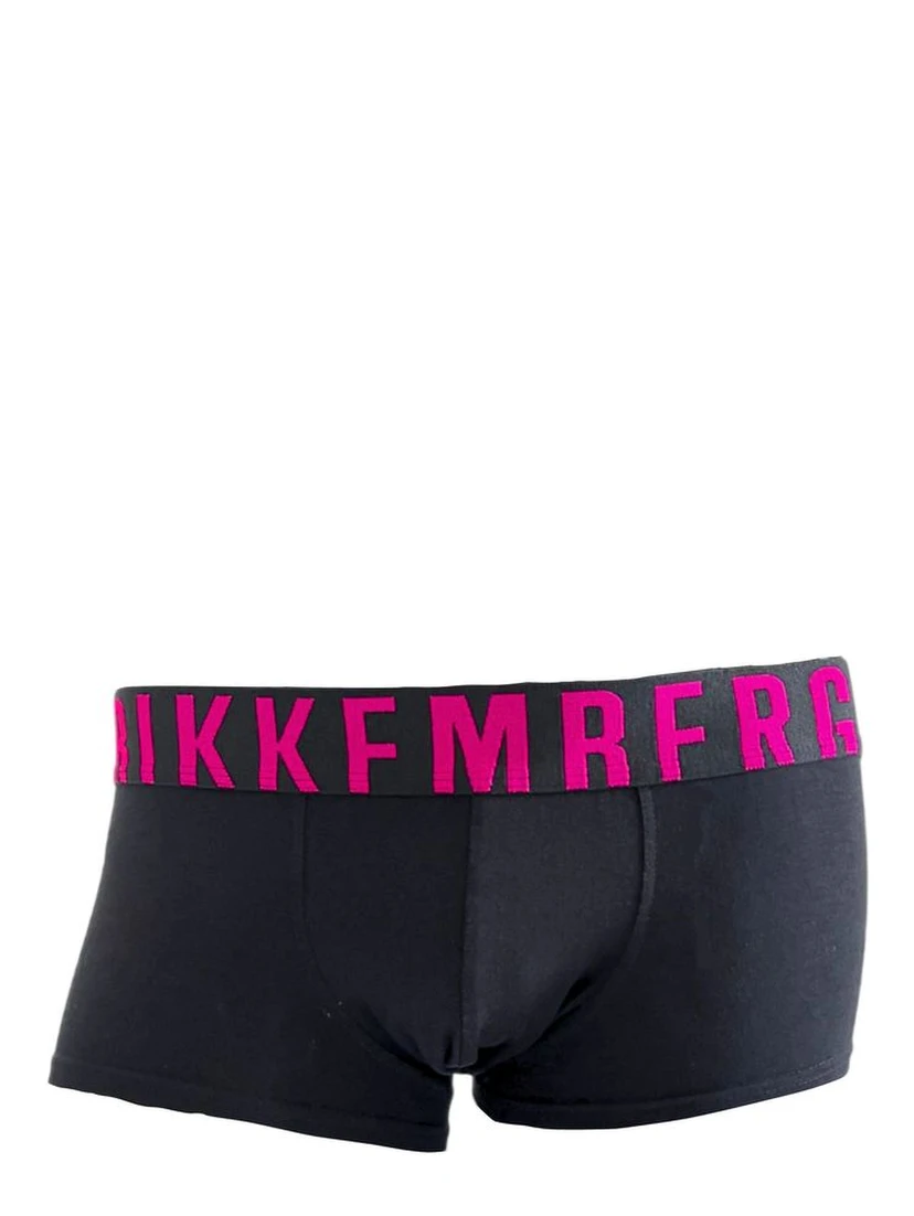 Black Cotton Men's Boxer