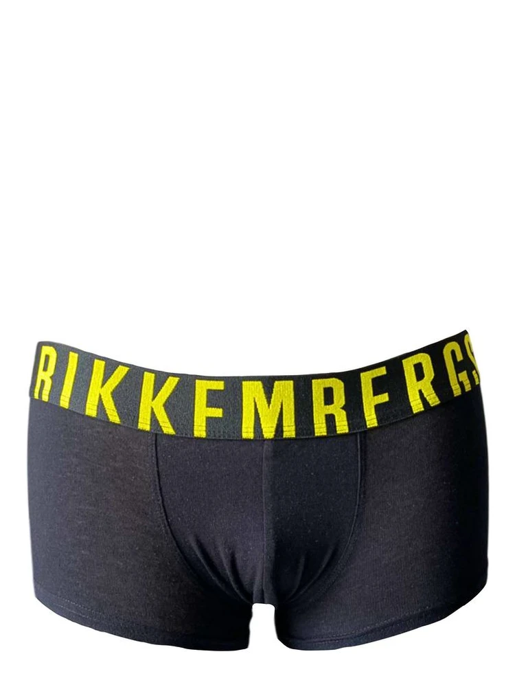 Black Cotton Men Boxer