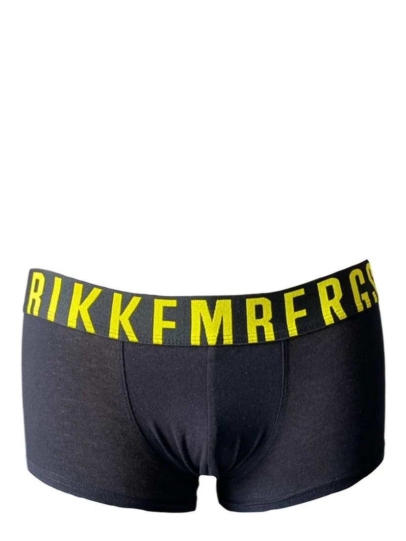 Black Cotton Men Boxer