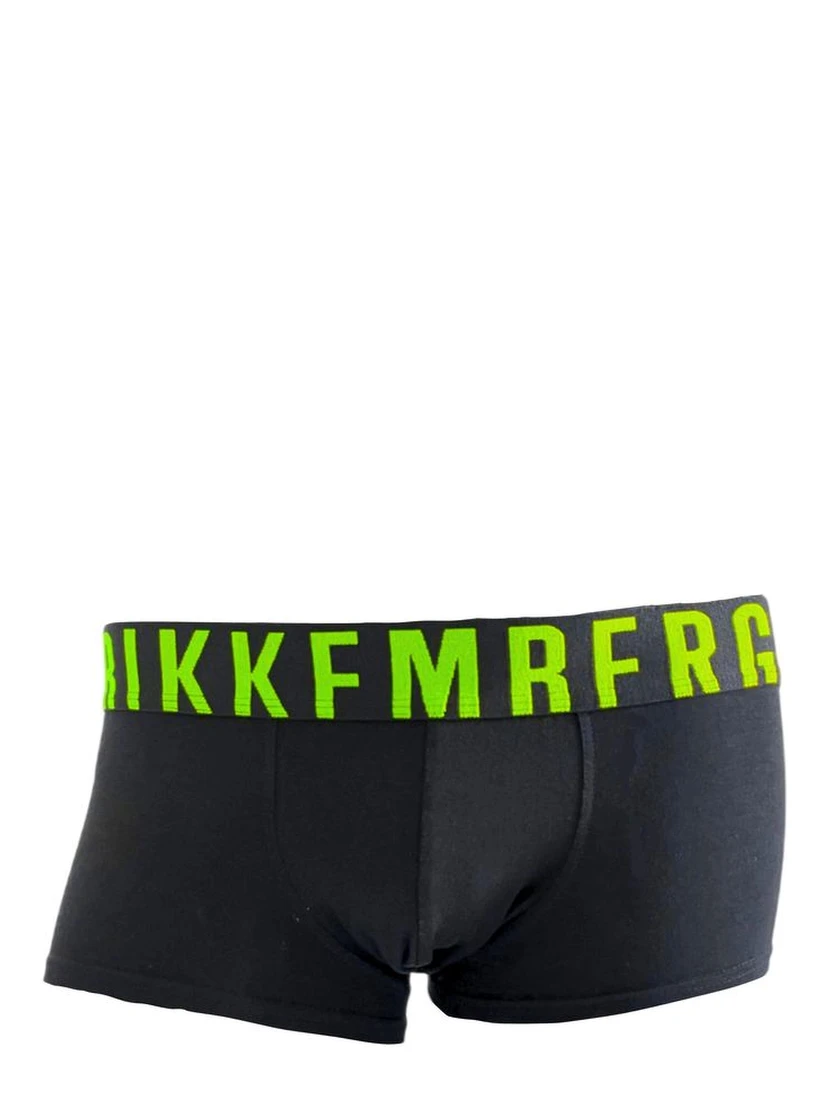 Black Cotton Men Boxer