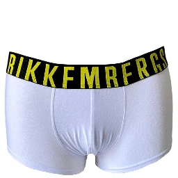 White Cotton Men's Boxer