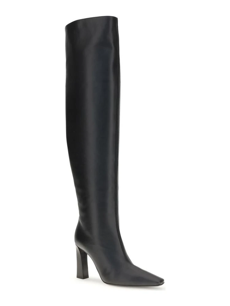 Black Leather Over The Knee alternative