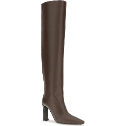 Brown Leather Over The Knee