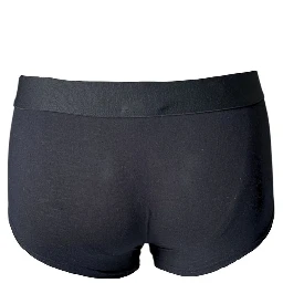 Black Cotton Men Boxer