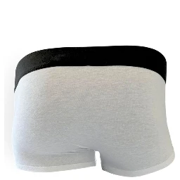 White Cotton Men Boxer