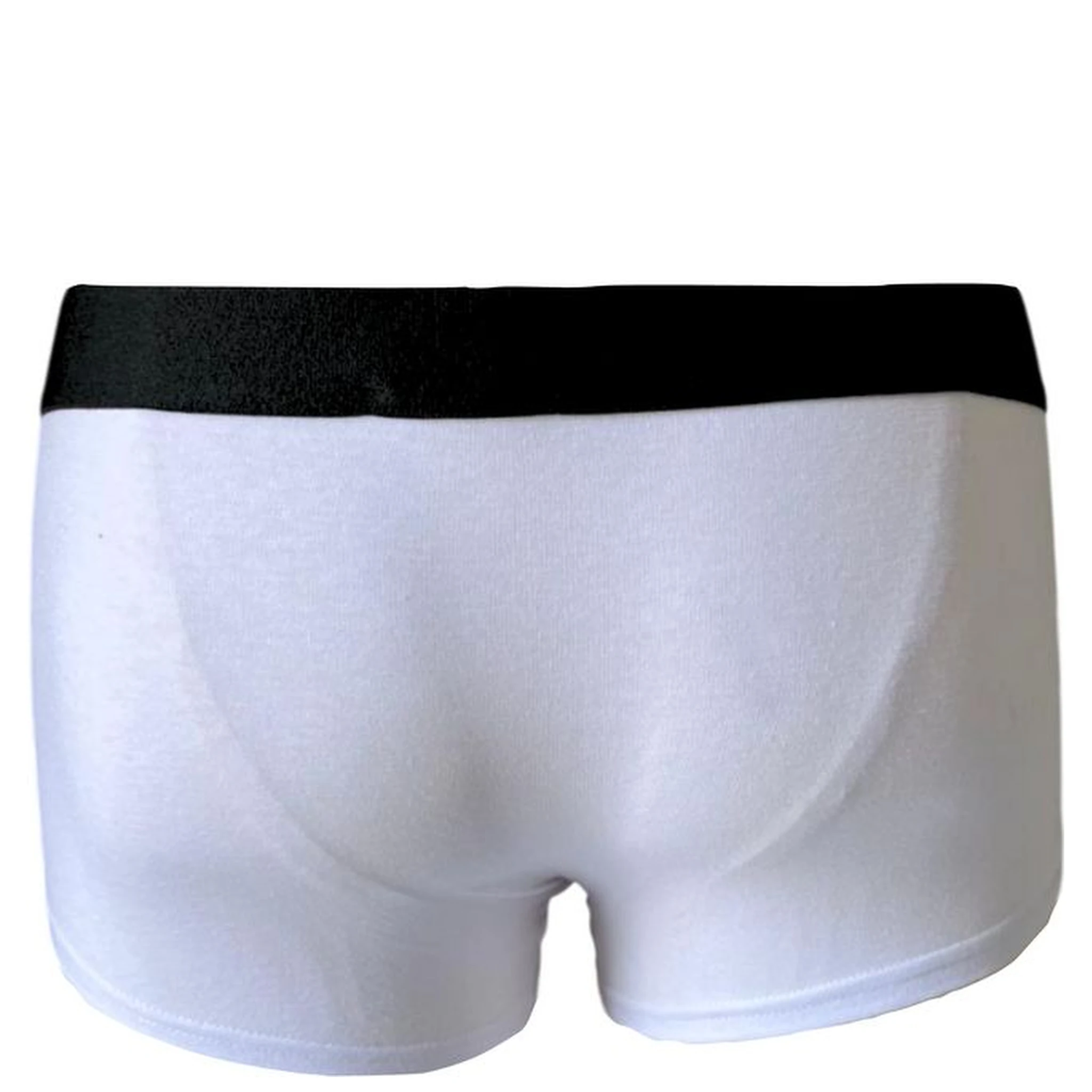 White Cotton Men's Boxer