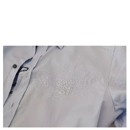 Light Blue Cotton Slim Fit Dress Shirt