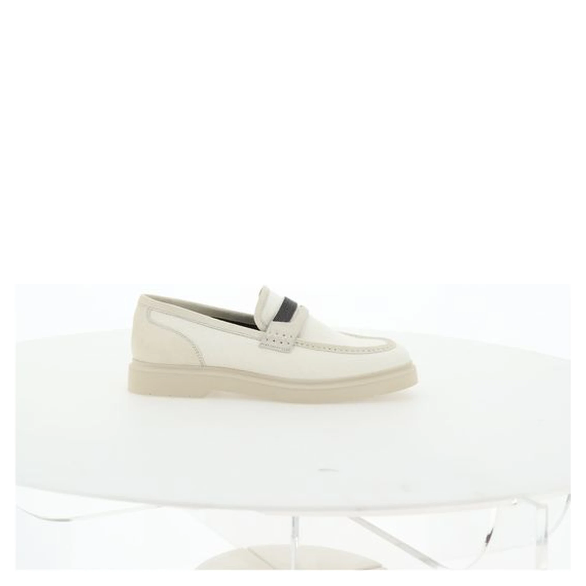 Beige Loafers Shoes