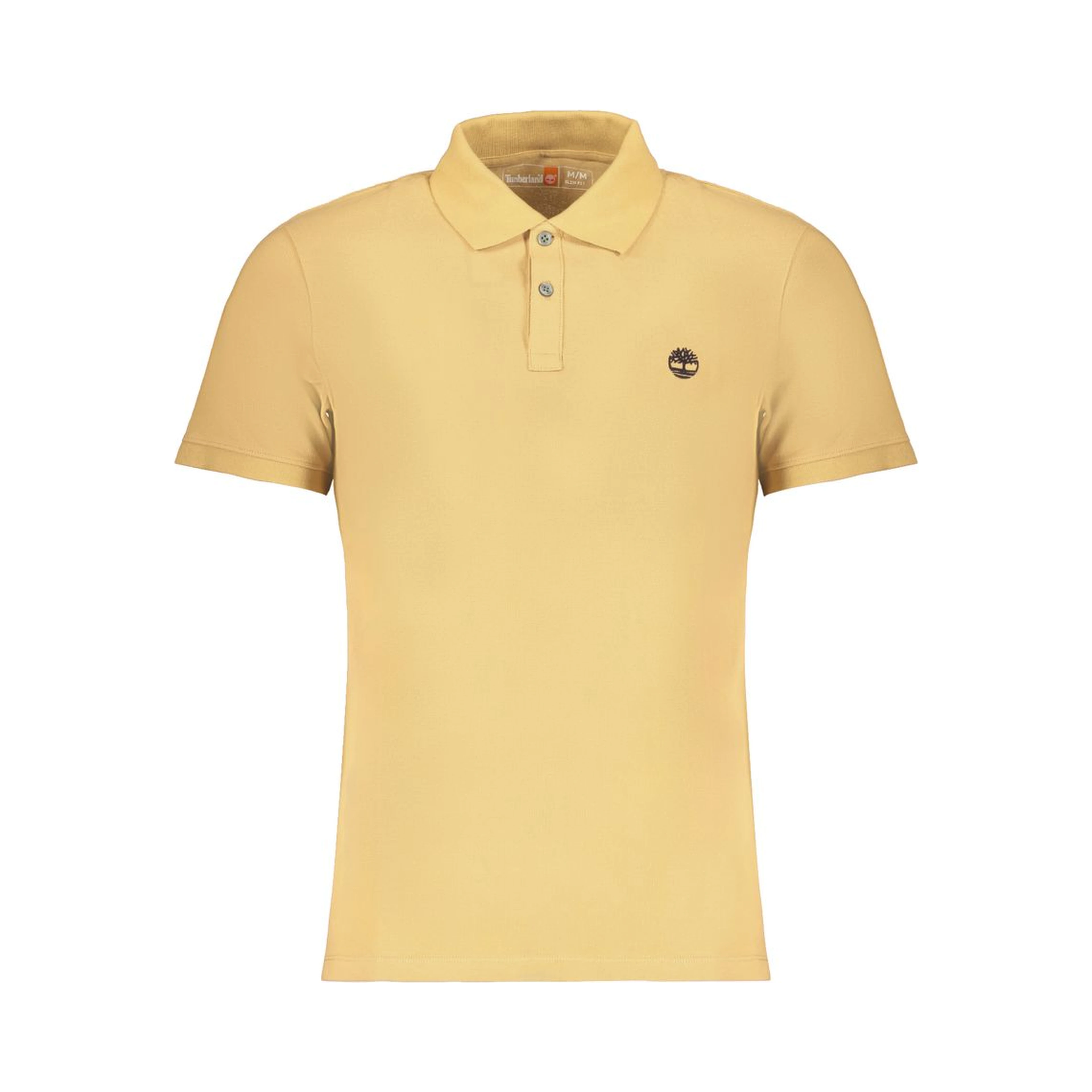 Beige Cotton Polo Shirt