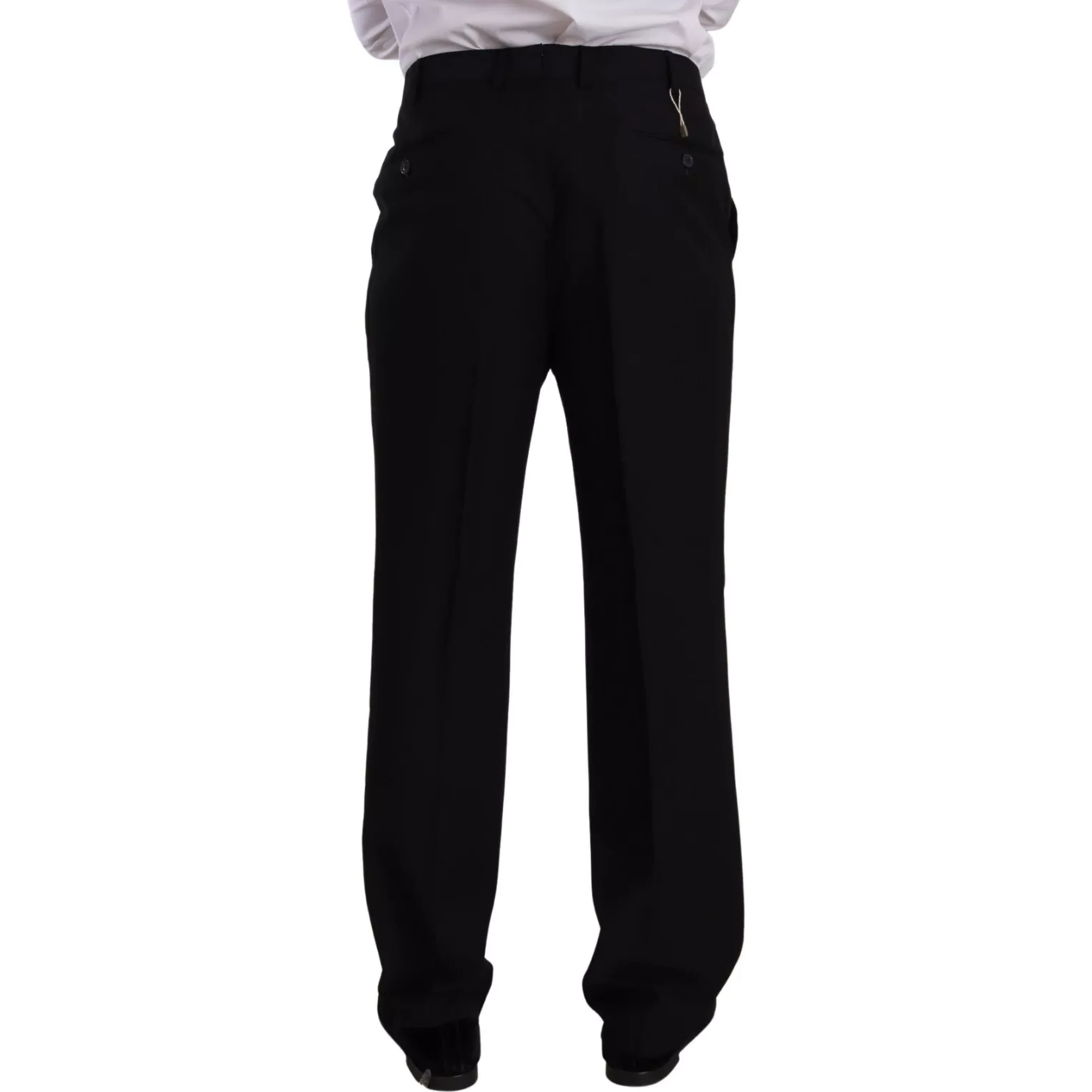 Blue Polyester Single Breasted Formal 2 Piece Suit