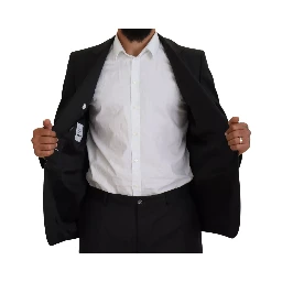 Melange Grey Wool 2 Piece MARTINI Suit