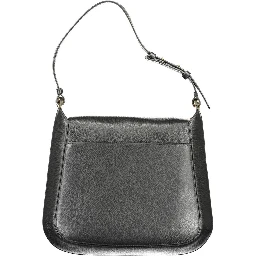 Black Leather Women Handbag