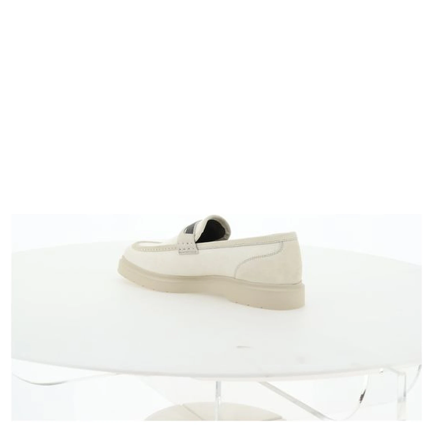 Beige Loafers Shoes
