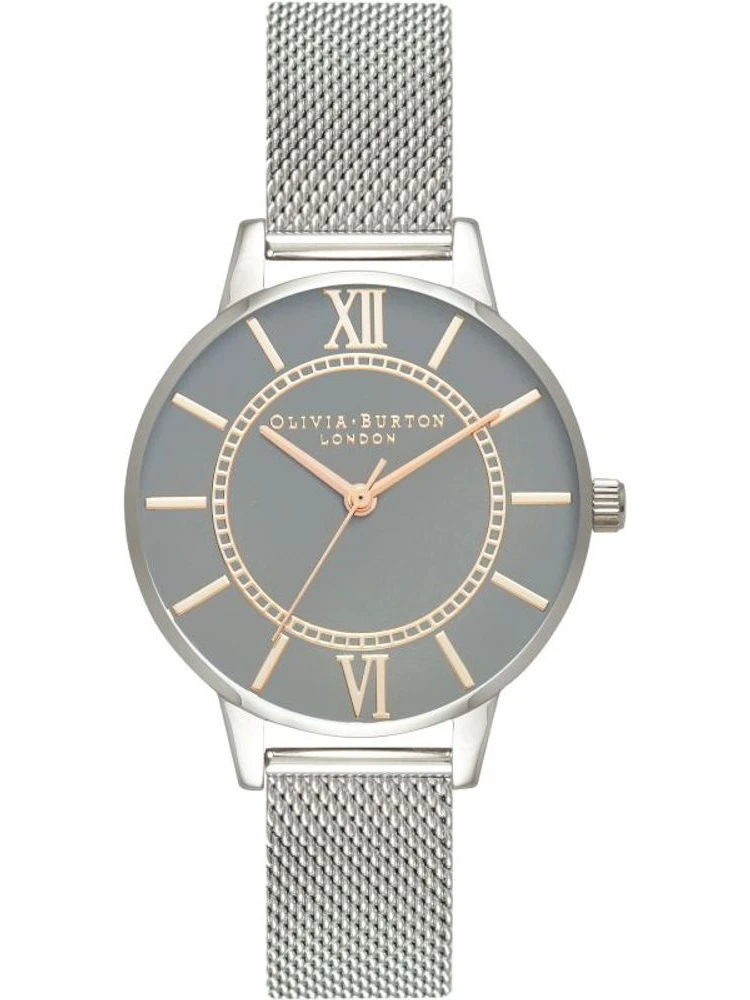 Silver Stainless Steel Dress Watch