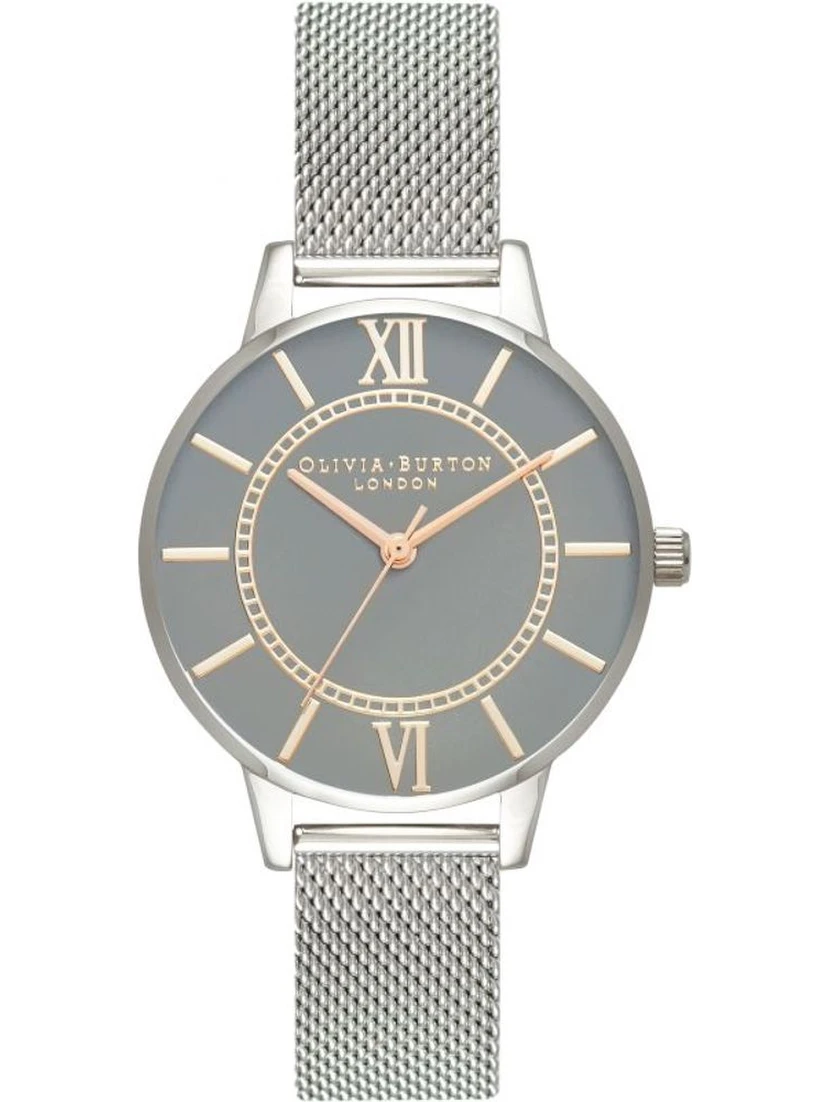Silver Stainless Steel Dress Watch