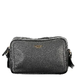 Black Polyethylene Women Handbag