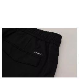 Black Jogger Wool Jogging Trouser