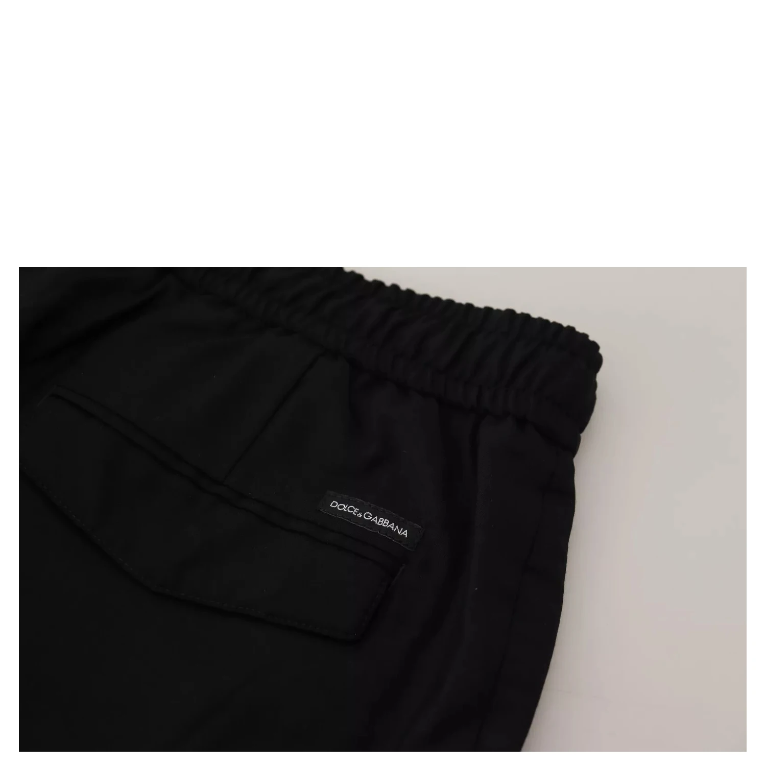 Black Jogger Wool Jogging Trouser