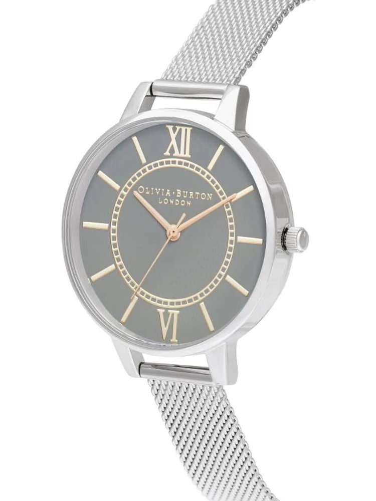 Silver Stainless Steel Dress Watch alternative