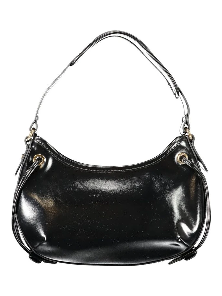 Black Polyethylene Women Handbag alternative