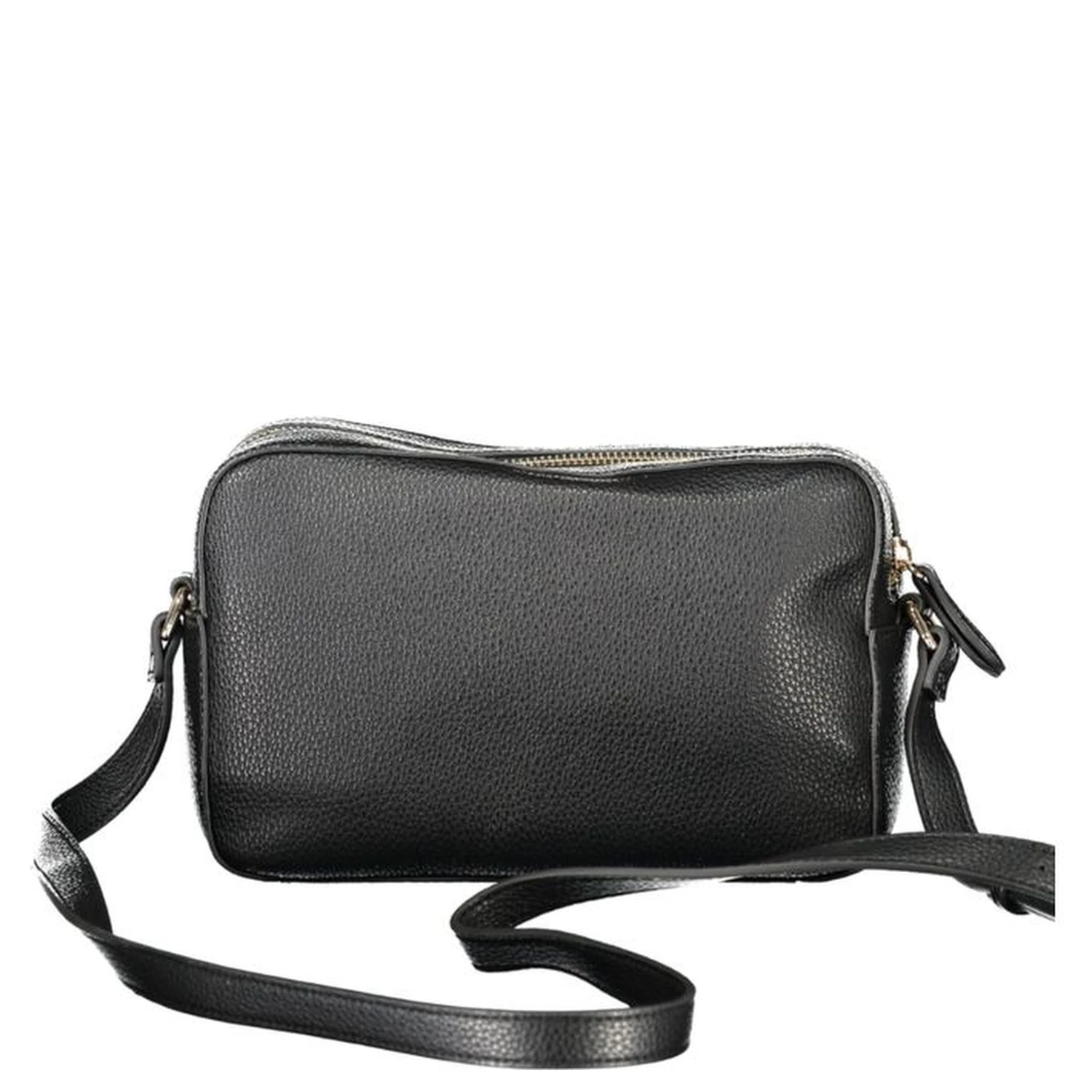 Black Polyethylene Women Handbag